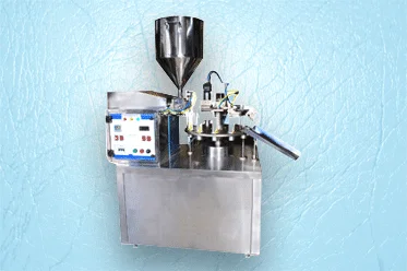 Semi Automatic Lami / Plastic Tube Filling, Sealing, Coding and Cutting Machine